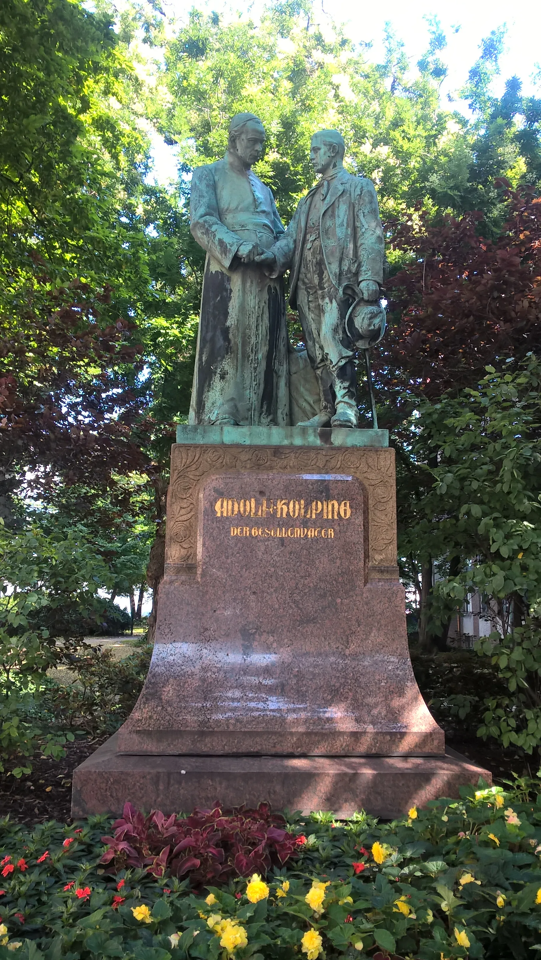 Kleindenkmal - Kolpingdenkmal, Kolpingplatz o. Nr.