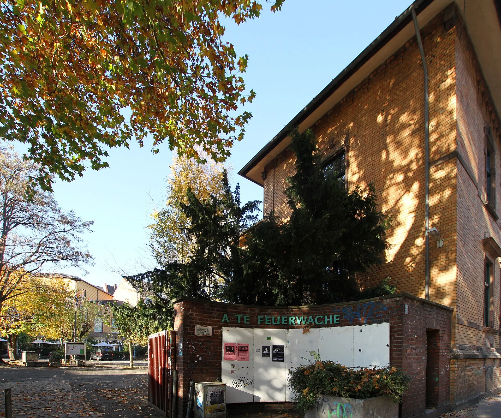 Köln Neustadt-Nord, Zufahrt Melchiorstraße 3 Alte Feuerwache
