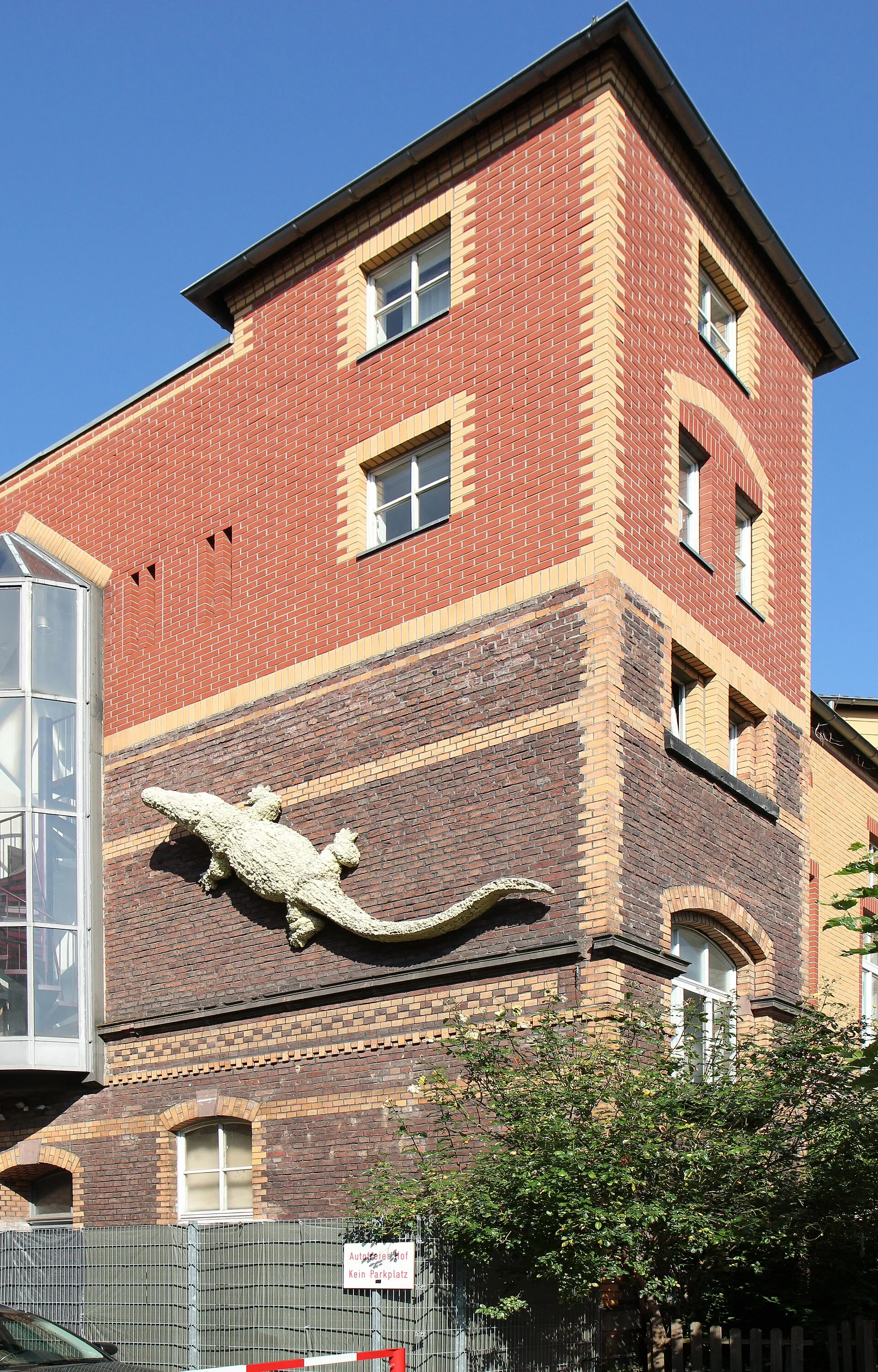 Köln-Neustadt-Nord, Melchiorstr. 3. Reste der alten Feuerwache