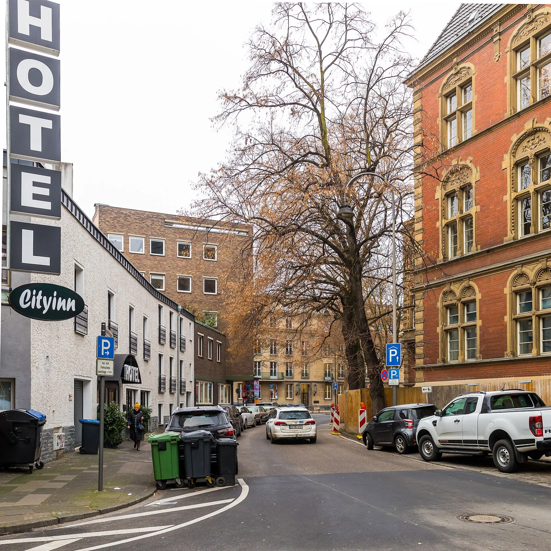 Appellhofplatz, Köln. Blick Richtung Nordwesten. Standort: Kupfergasse