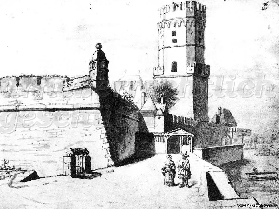 Bayenturm Köln, 1670