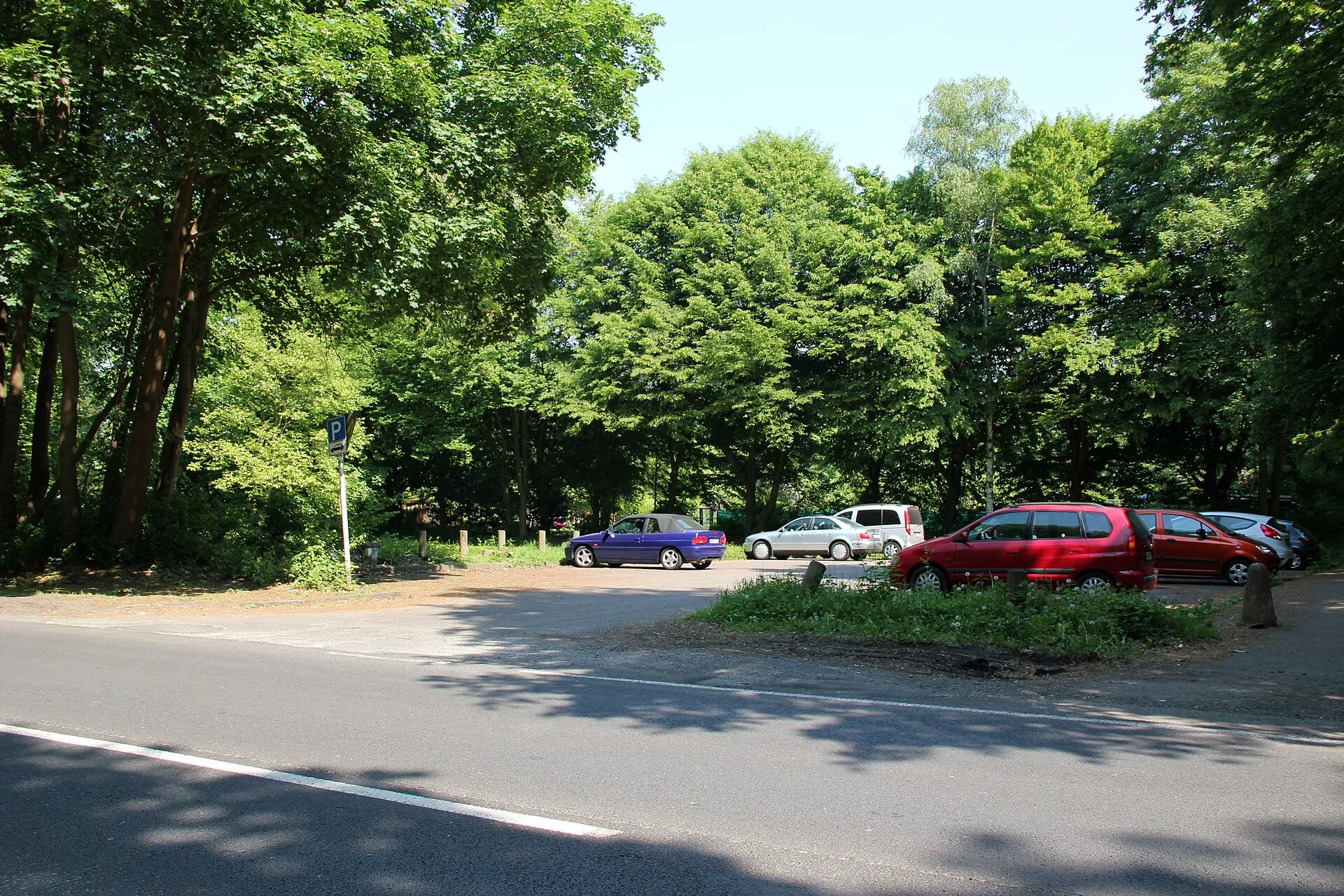 Beethovenpark Köln-Sülz, nordwestlicher Bereich