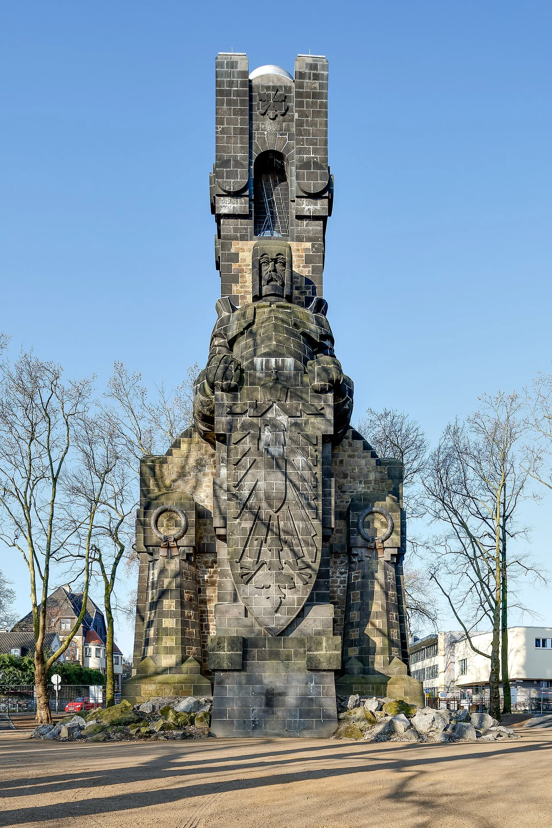 Cologne, Germany: Bismarck Tower after refurbishment in 2016