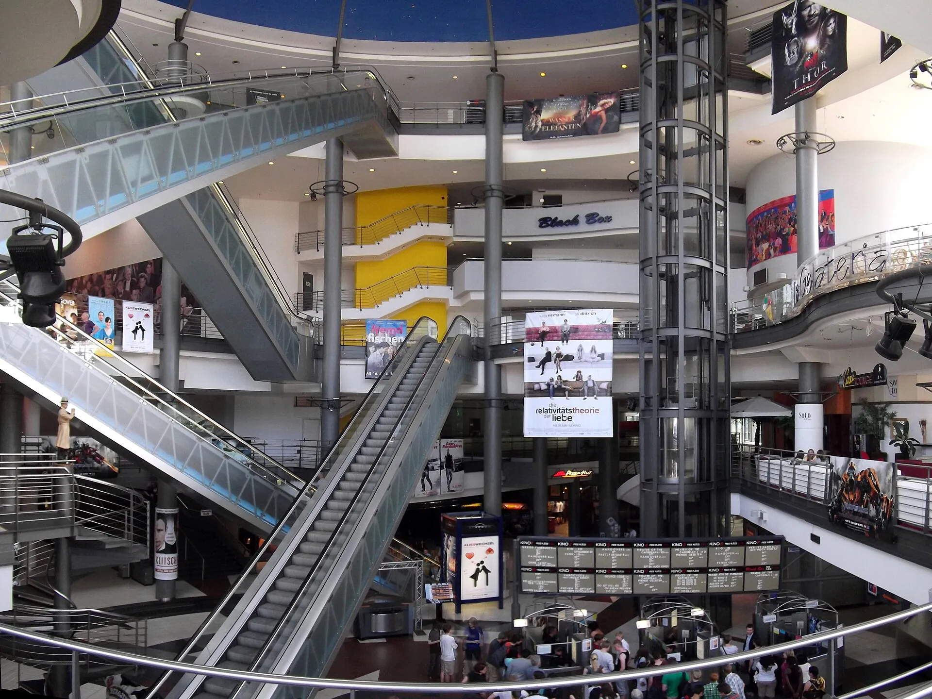 Cologne ( Köln ); Germany: Köln-Neustadt-Nord: MediaPark: Cinedom Multiplex-Kino
