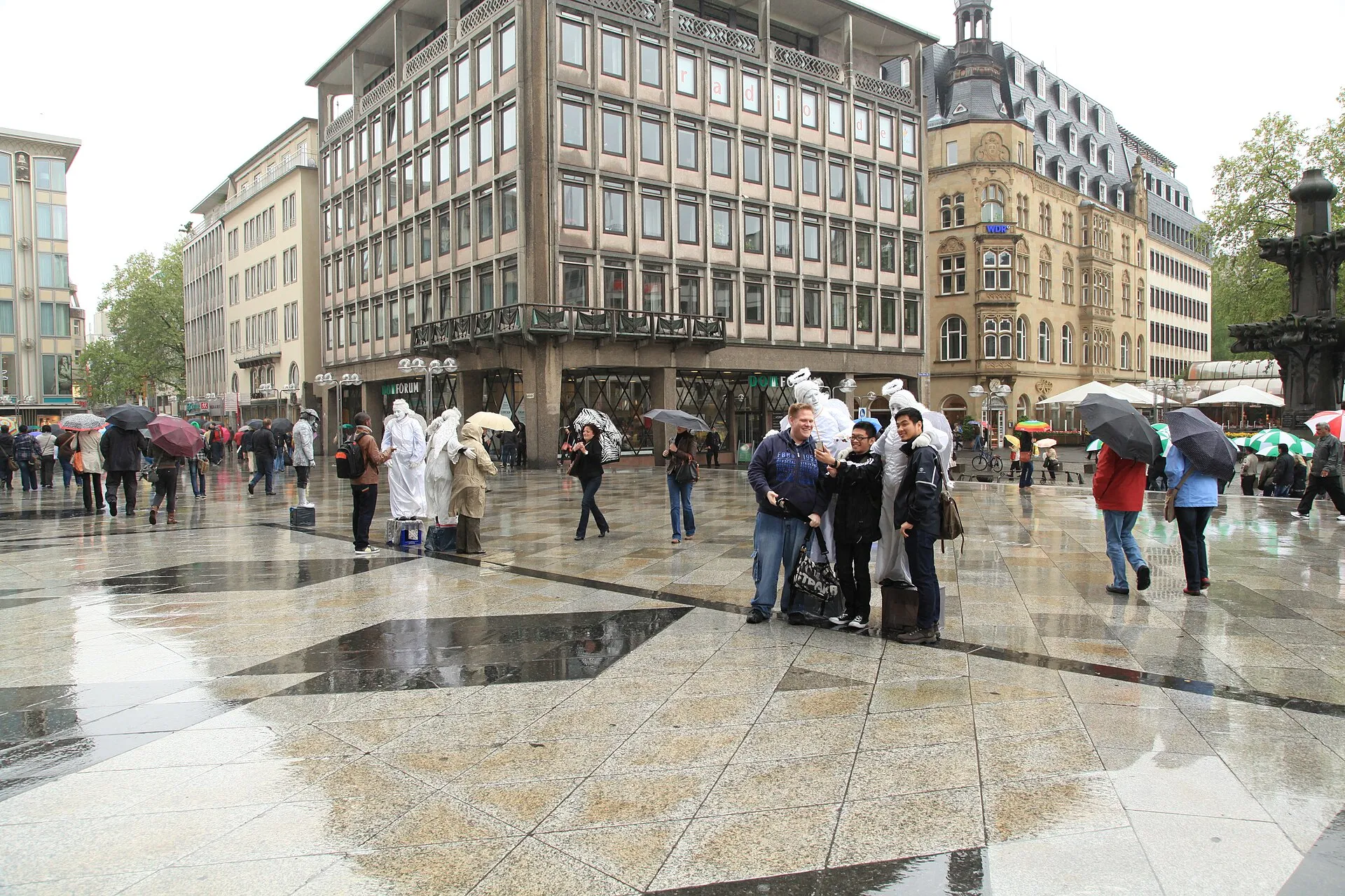 Domplatte square in Cologne