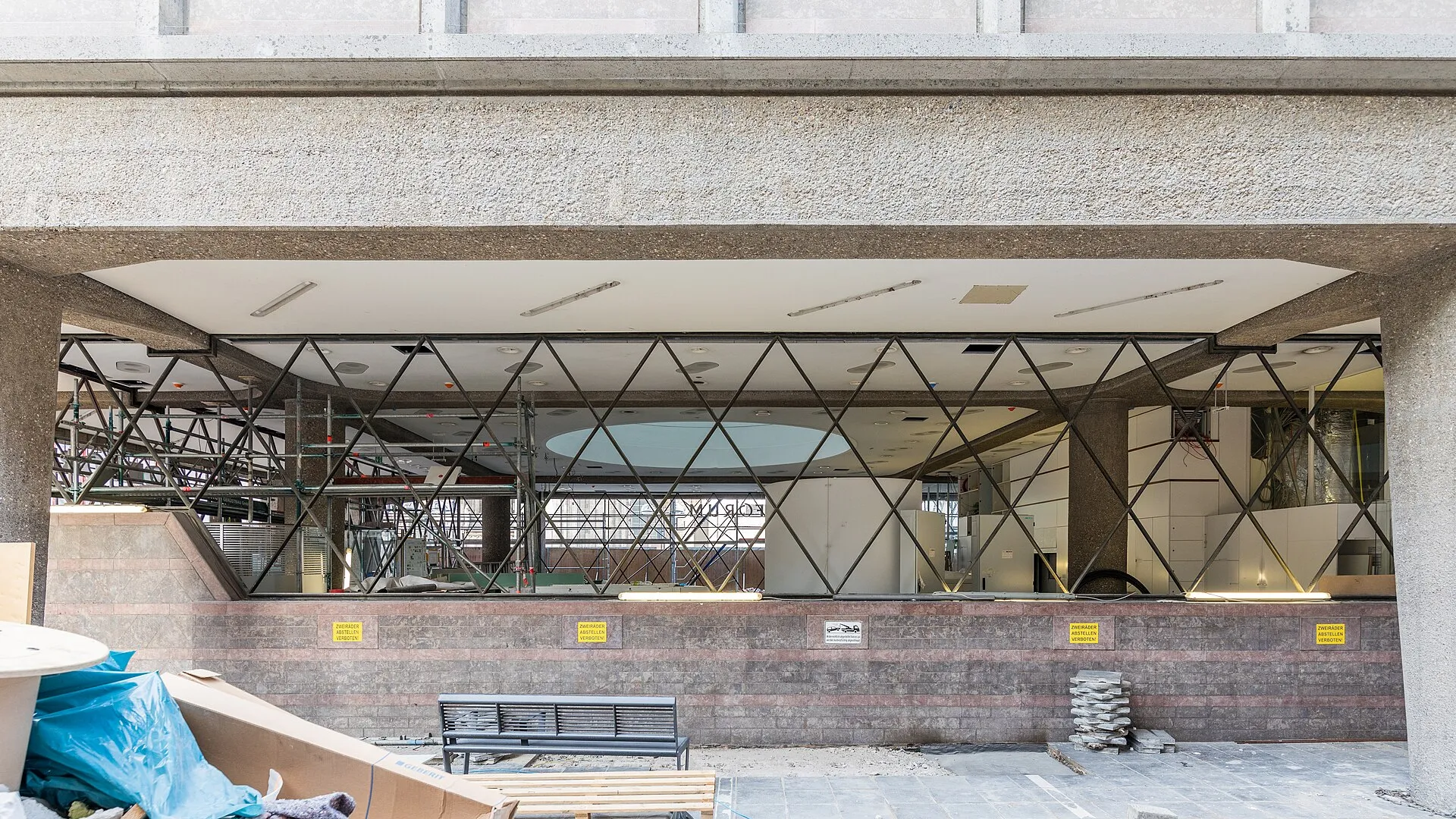 Domforum Köln während Sanierung