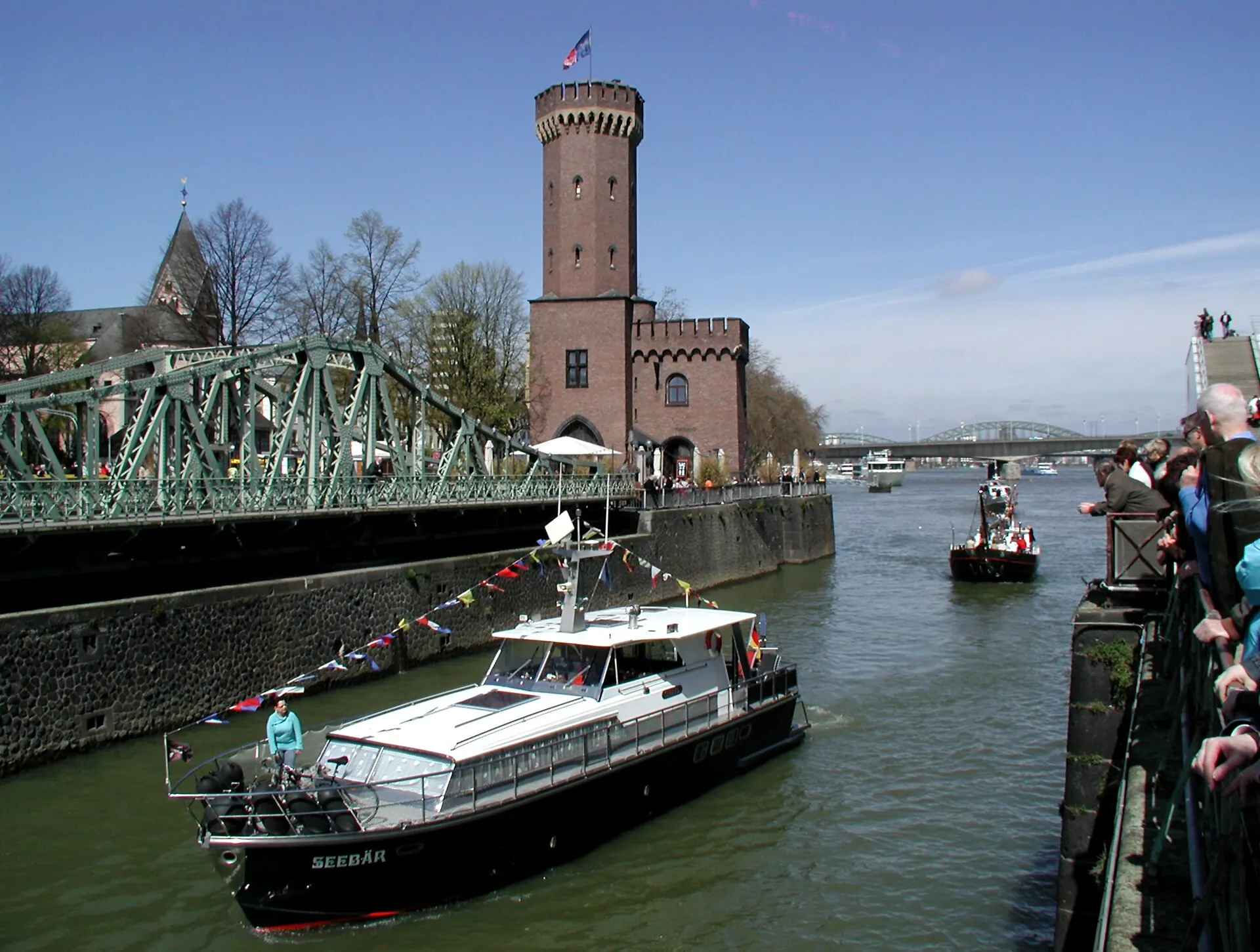 Kölner Brücken, Hohenzollern- Deutzer- und Drehbrücke