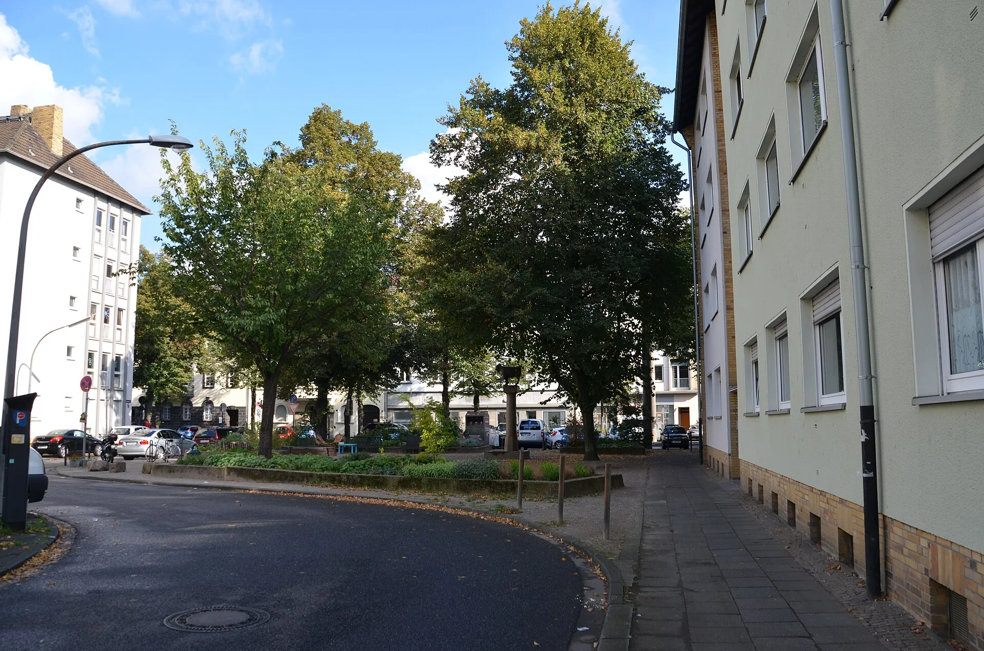 Cologne, fountain "Düxer-Bock"