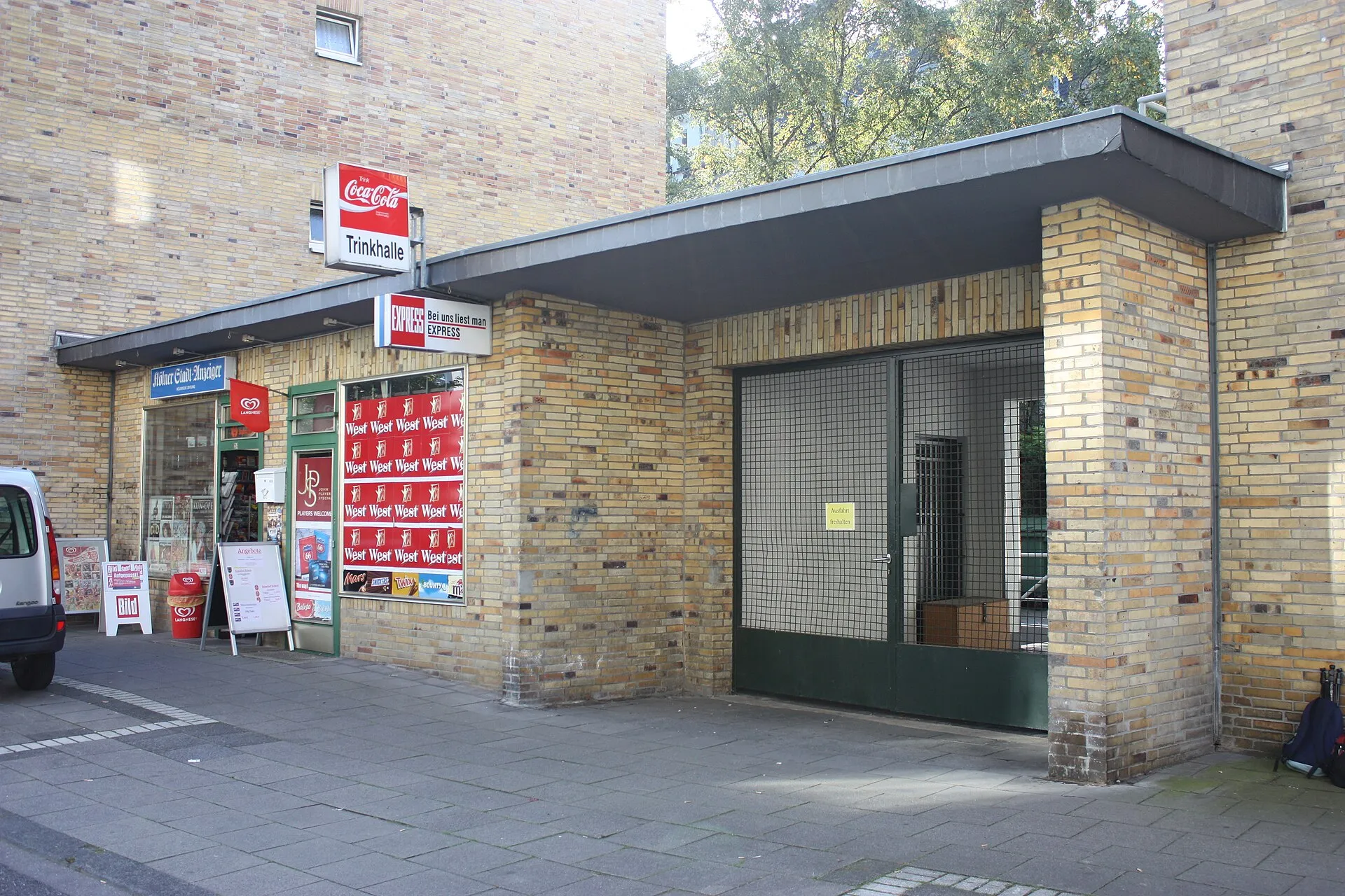 Ehemaliges Lokal, Stand 2011 ein Kiosk.