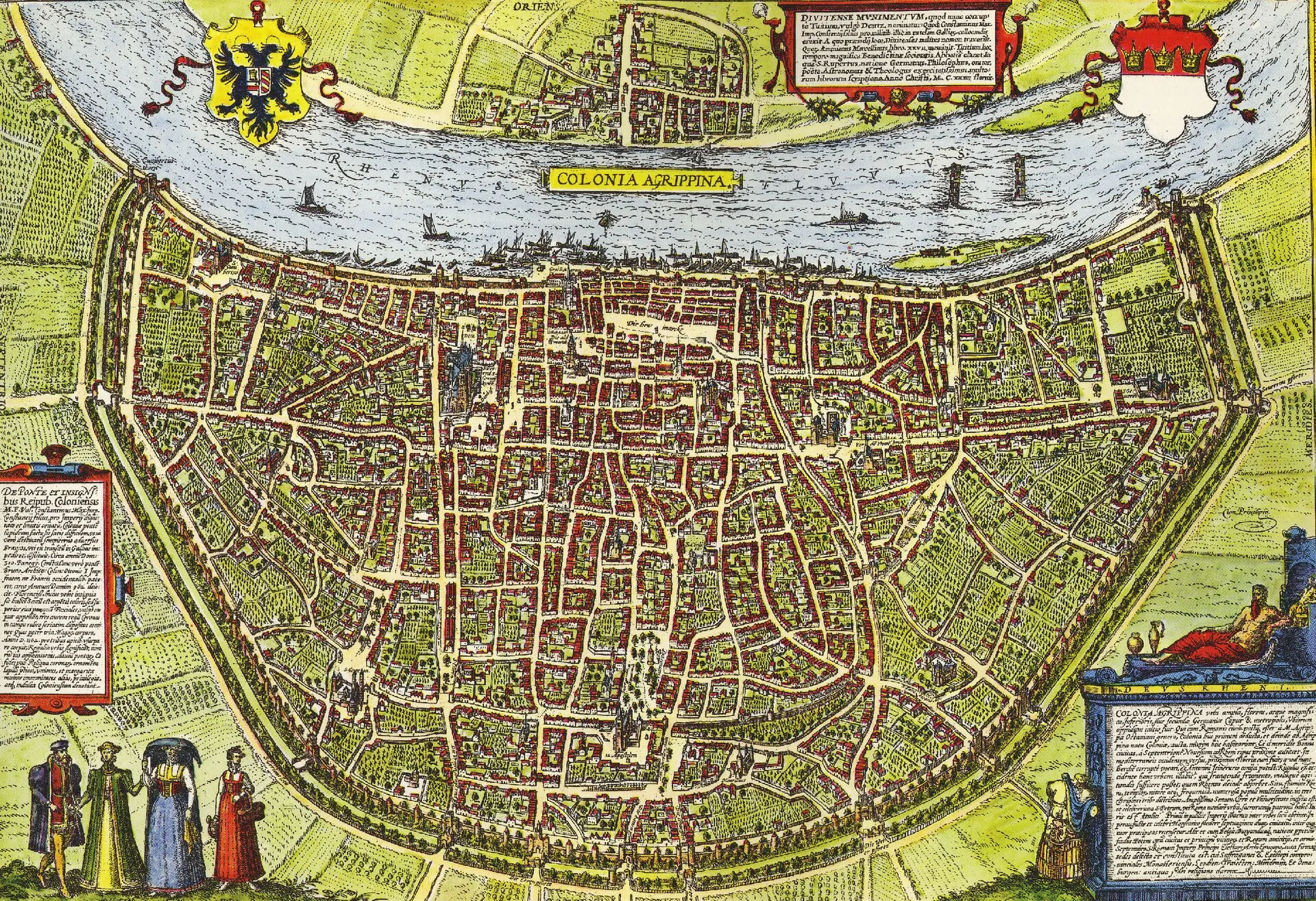 Köln und die Bach ca. 16. Jh.