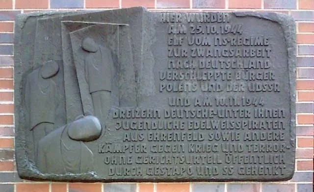 Gedenktafel für Opfer des NS-Regimes