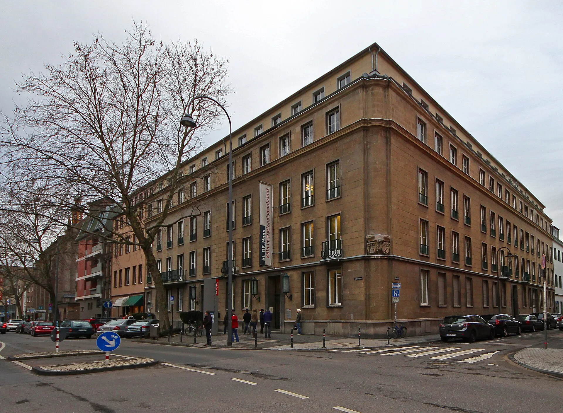 Das EL-DE-Haus am Appellhofplatz in der Kölner Altstadt