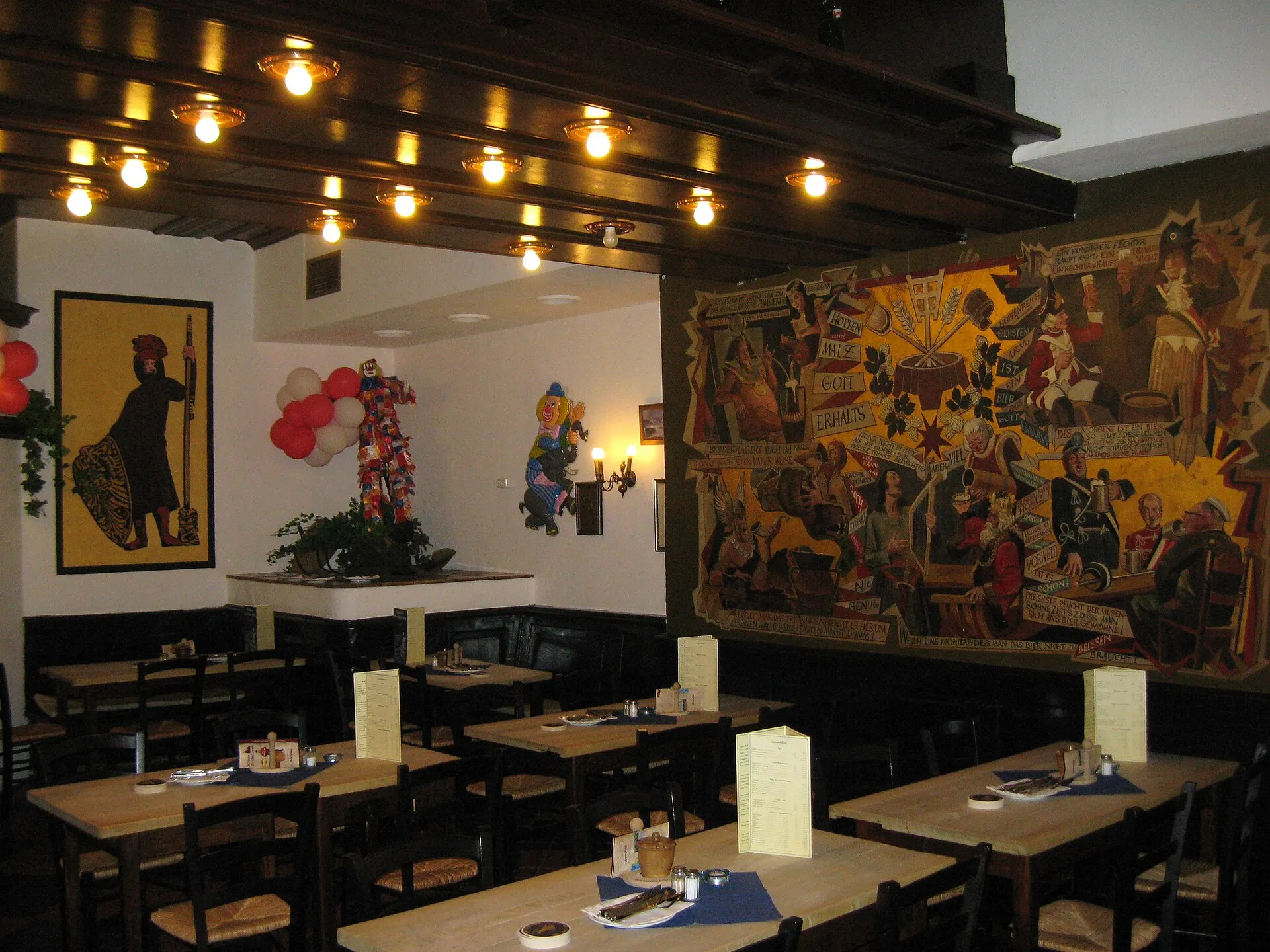 Brauhaus "Em kölsche Boor", Speiseraum, Köln (Eigelstein)
