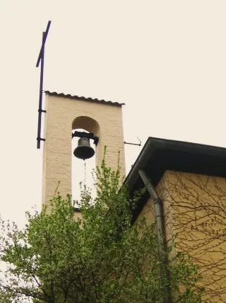 Alter Glockenträger der Erlöserkirche in Köln-Rodenkirchen.
