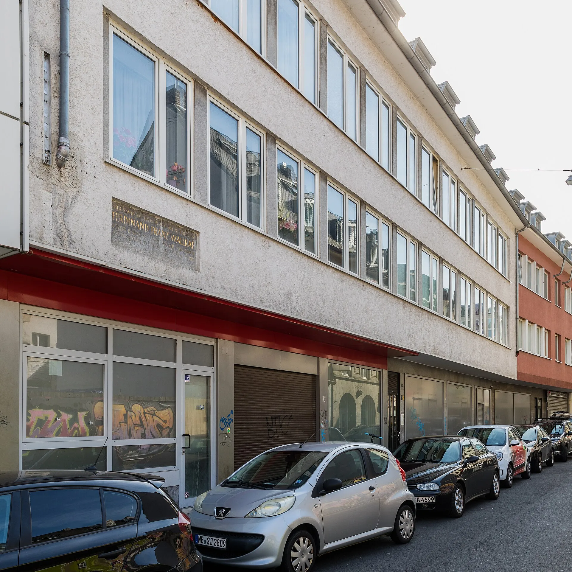 Plakette Geburtshaus Ferdinand Franz Wallraf, Steinweg 10, Köln