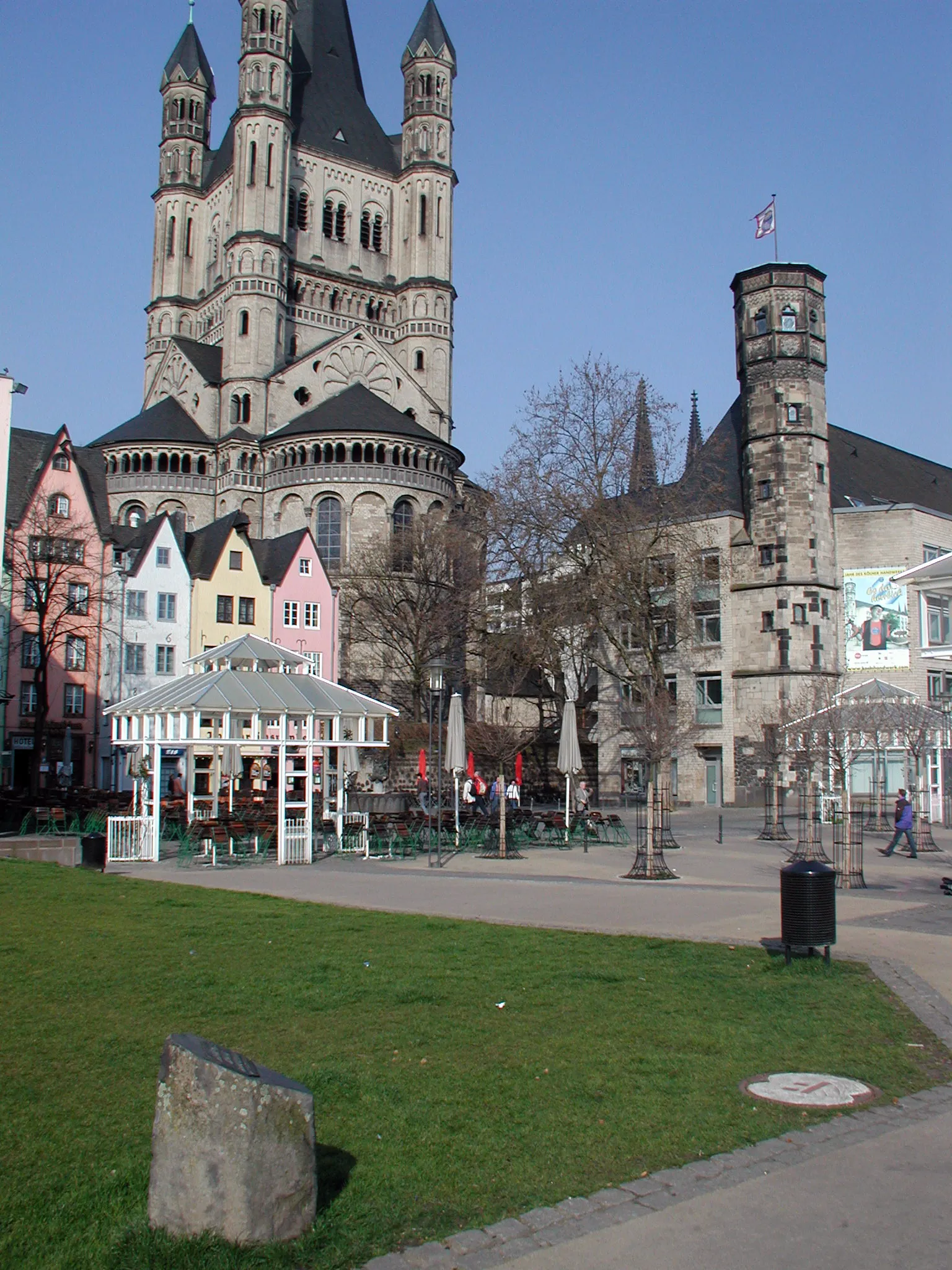 Köln Altstadt, Fischmarkt mit Stapelhaus