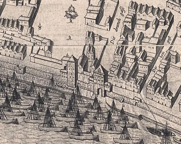 Frankenturm – der verschwundene Wehr- und Gefängnisturm an der Trankgasse