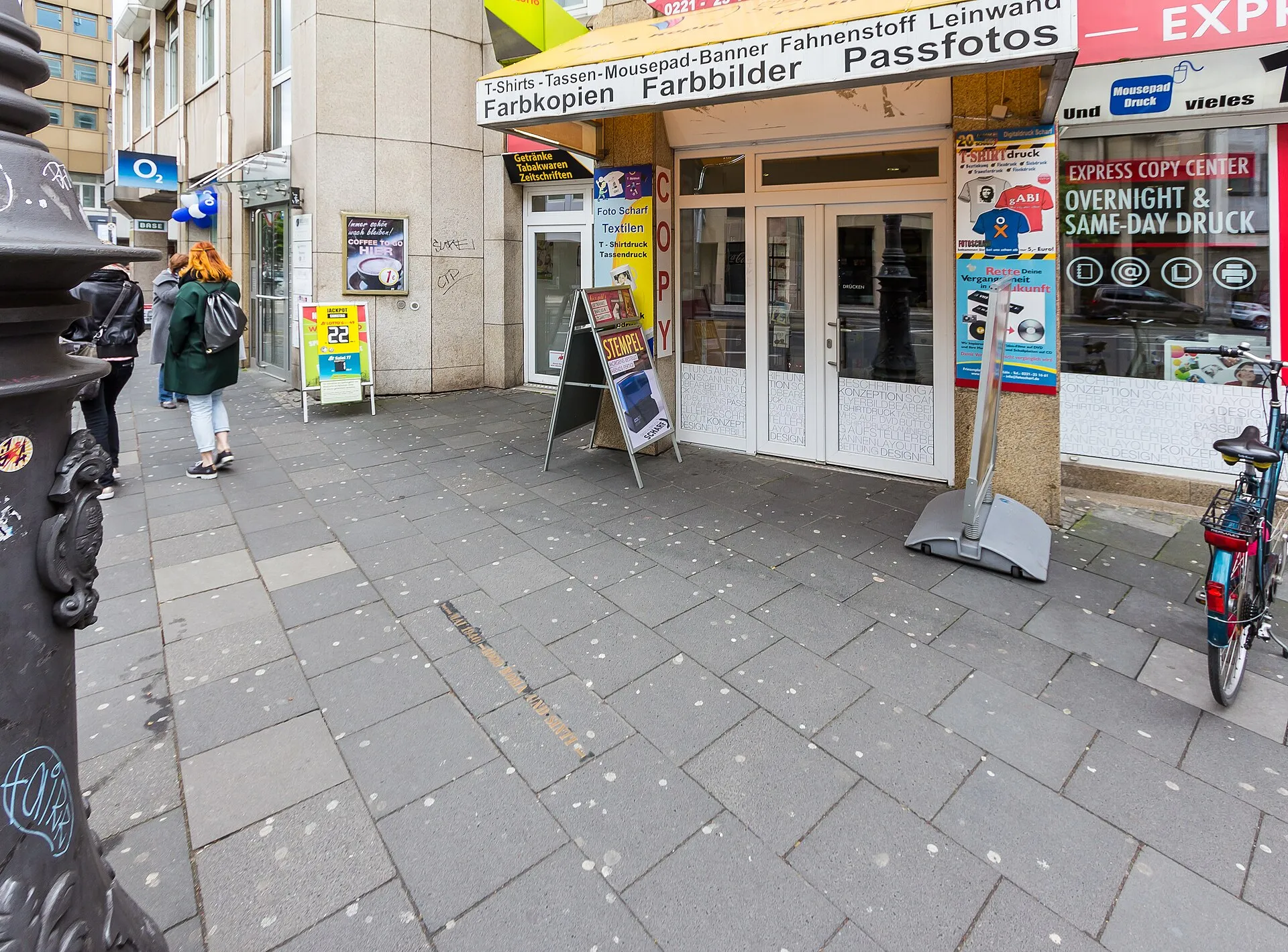 Spur der Erinnerung, Friesenplatz 1, Köln