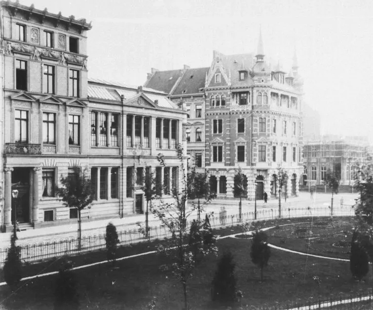Foto: Köln, Friesenplatz Südseite (um 1886)