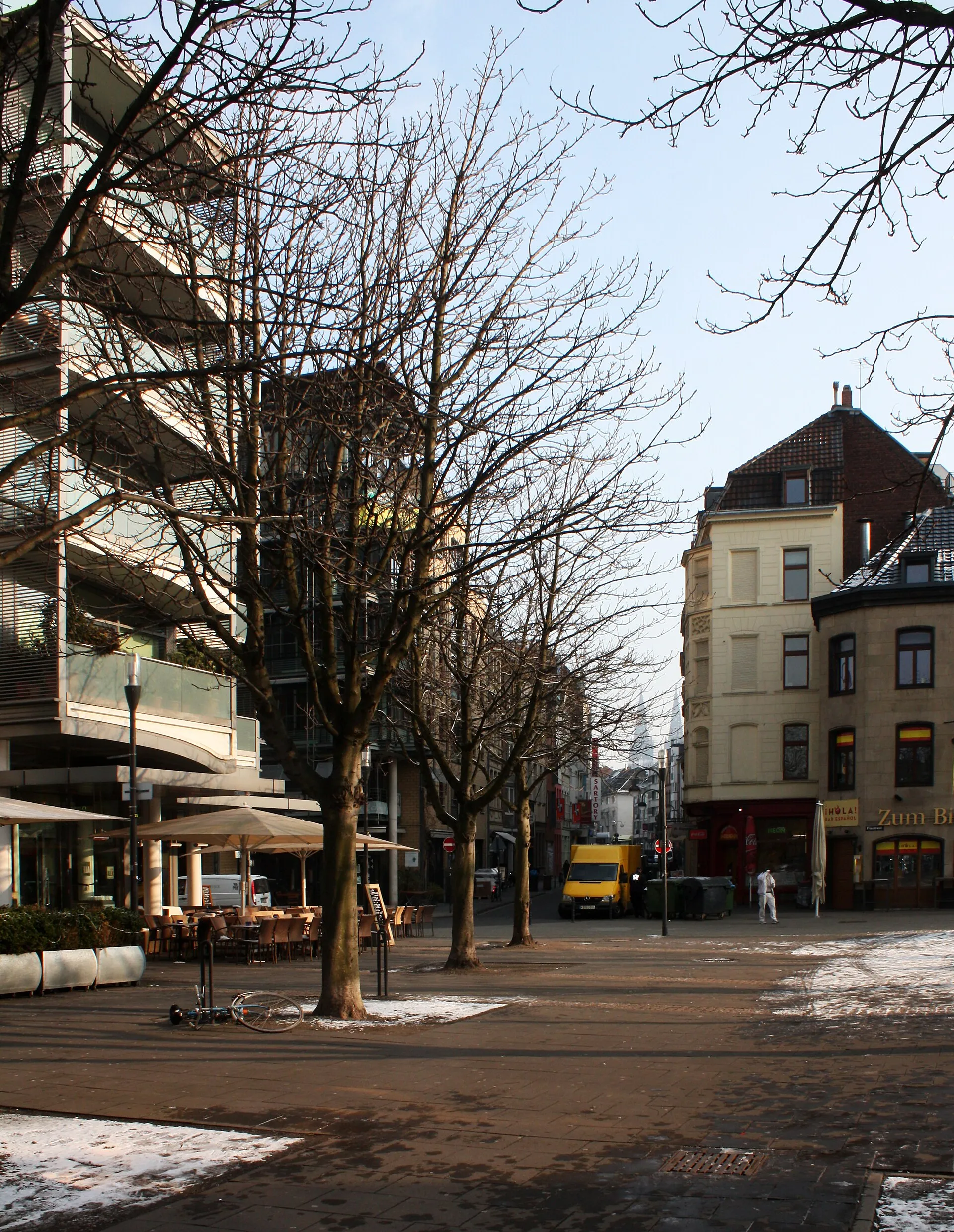 Köln, Friesenstraße, Nordostseite, ehemas Standort des Friesentores