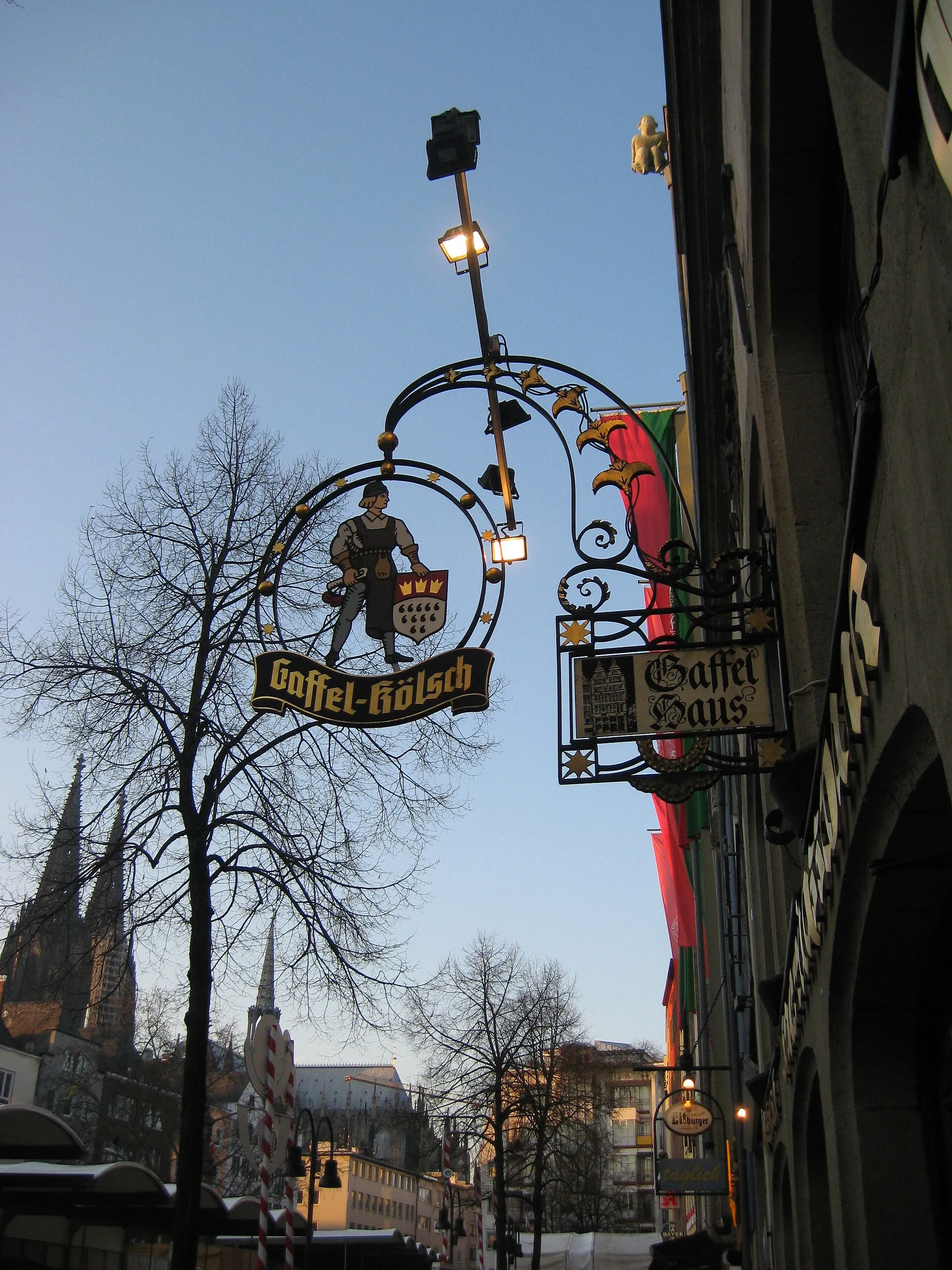 Brauhaus Gaffel, Köln, (Alter Markt)