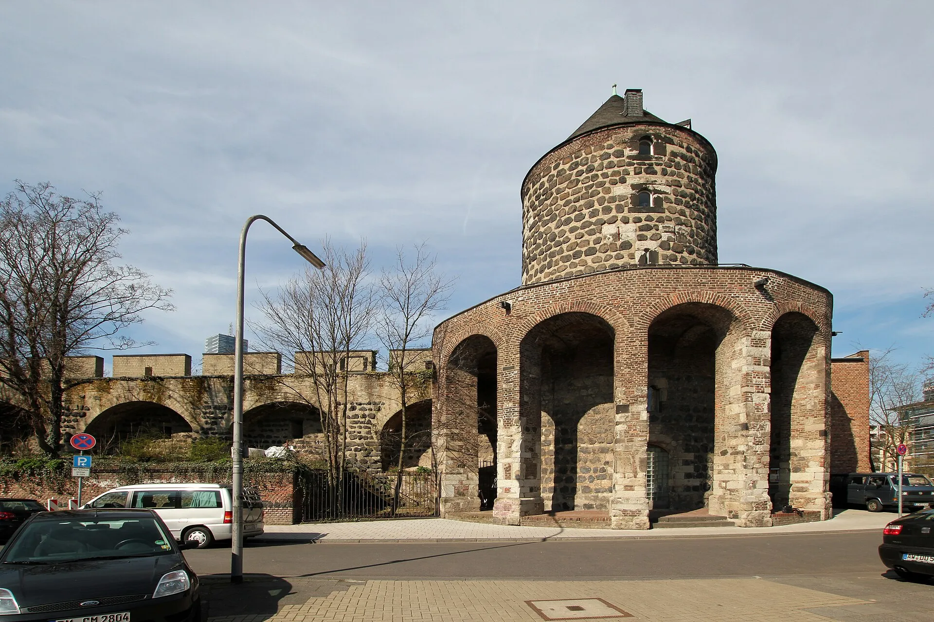 Köln, Gereonsmühle von der Stadtseite