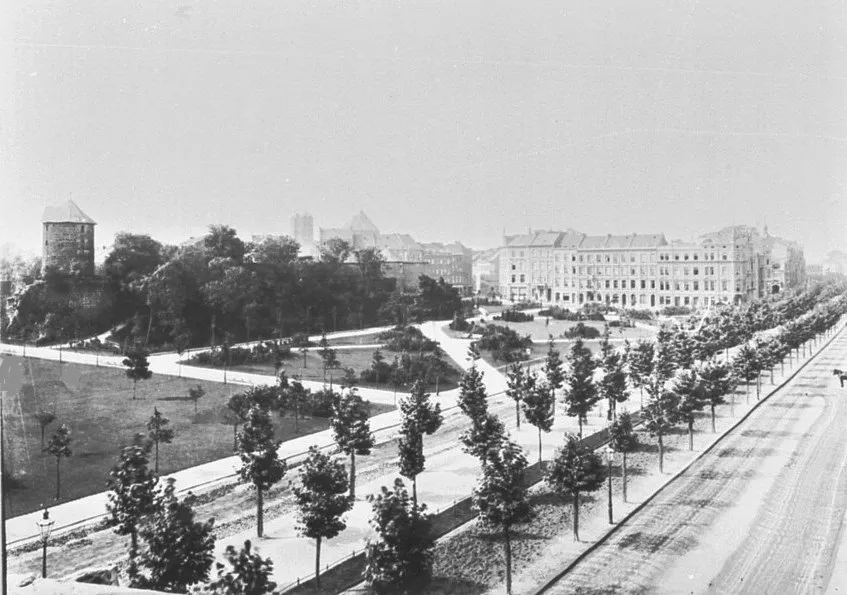 Köln - Hansaplatz (um 1886)