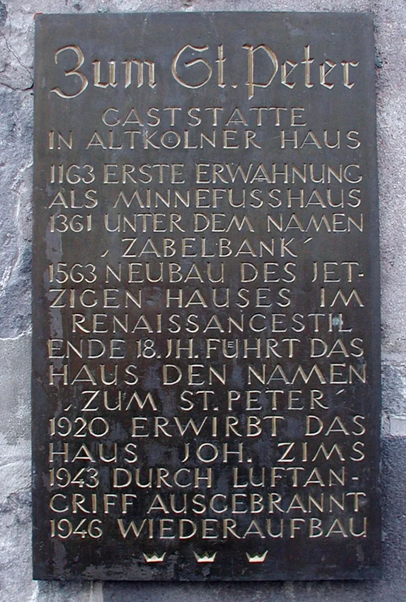 Heumarkt 77 – Haus St. Peter