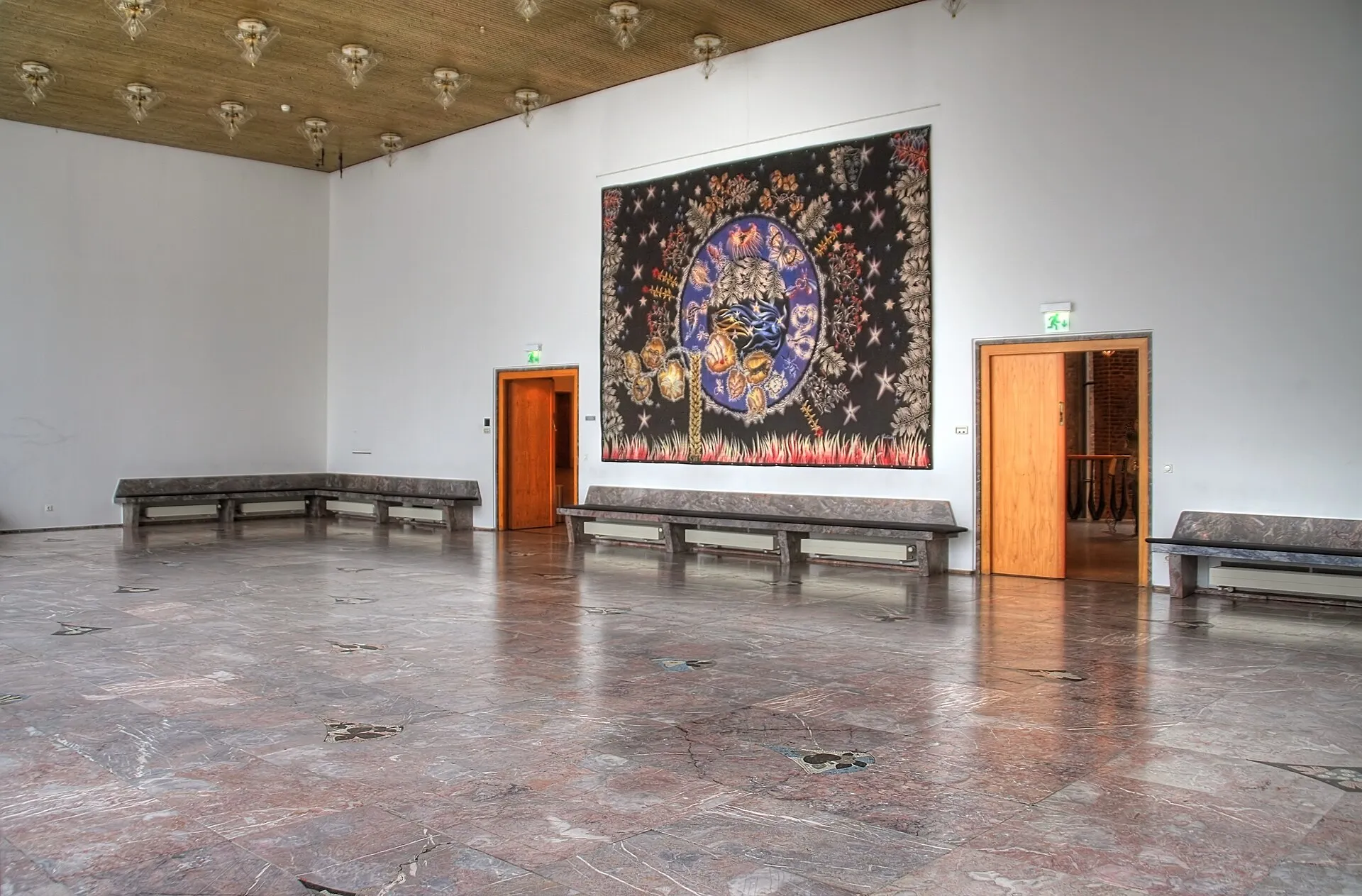 Gürzenich, Köln: Isabellensaal im Obergeschoss.