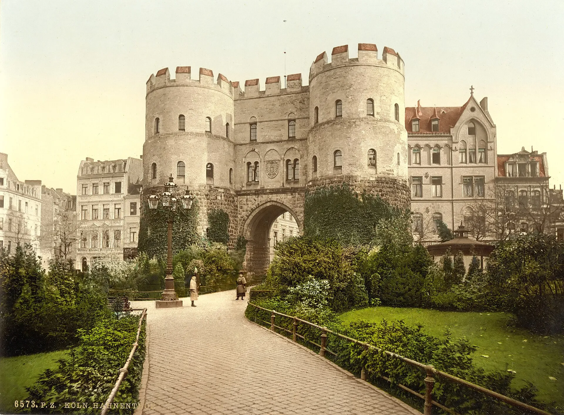Hahnentorburg um 1900