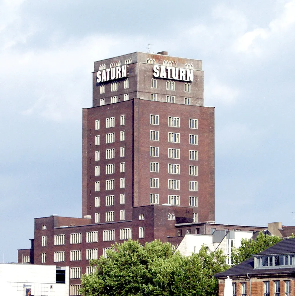 Skyscraper "Hansahochhaus" in Cologne, Germany