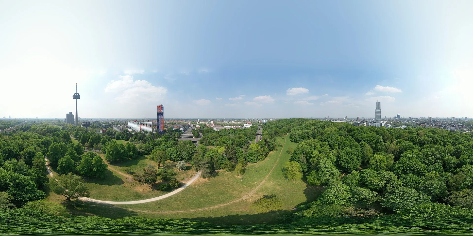 Herkulesberg Köln - Panorama