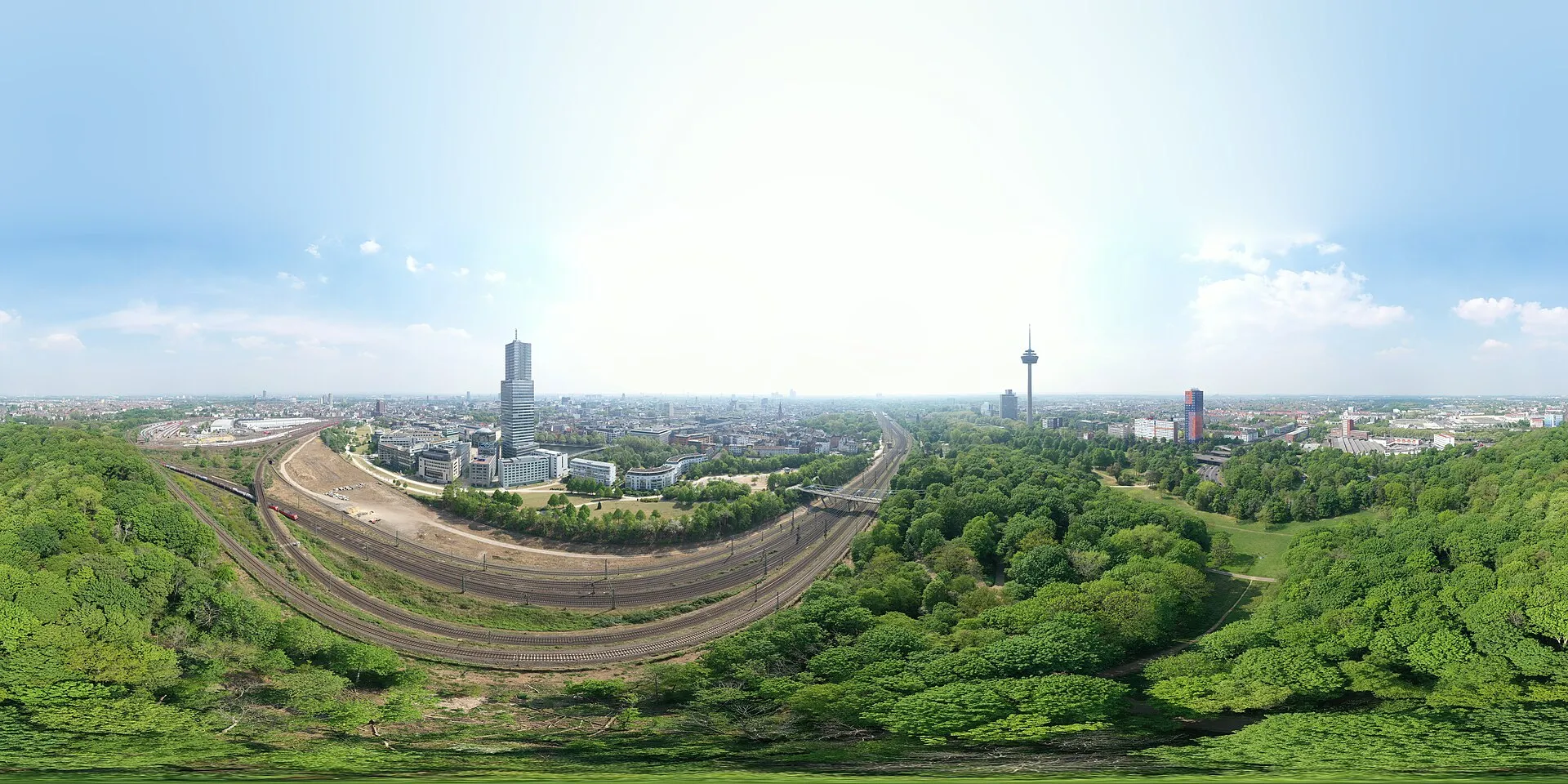 Herkulesberg Köln - Panorama