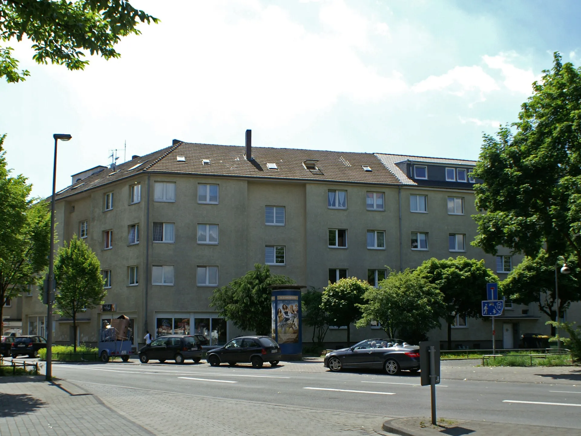 Modernisiertes Wohnhaus der Schultheis-Siedlung am Bennoplatz (2007)