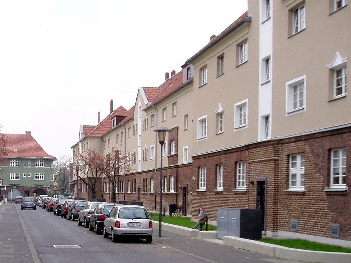 Sanierte Gebäude an der Weimarer Str. in Köln-Höhenberg