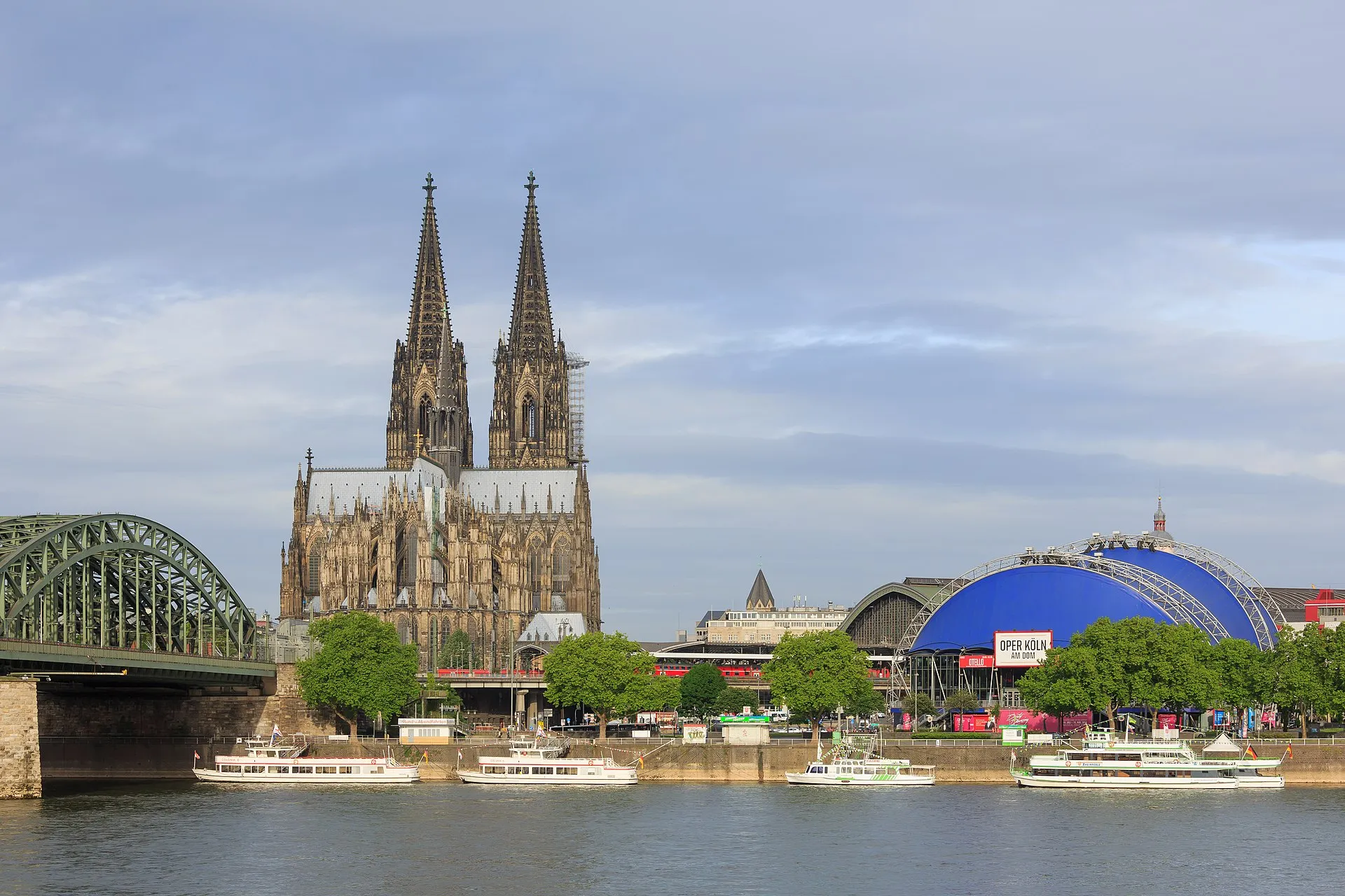 Cologne, Germany: Exterior of Cologne Cathedral