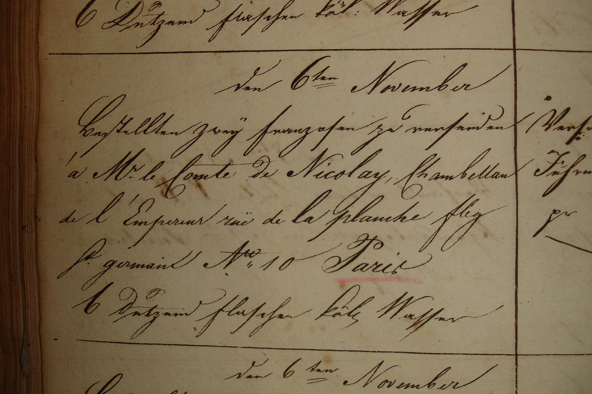 Order for Napoleon