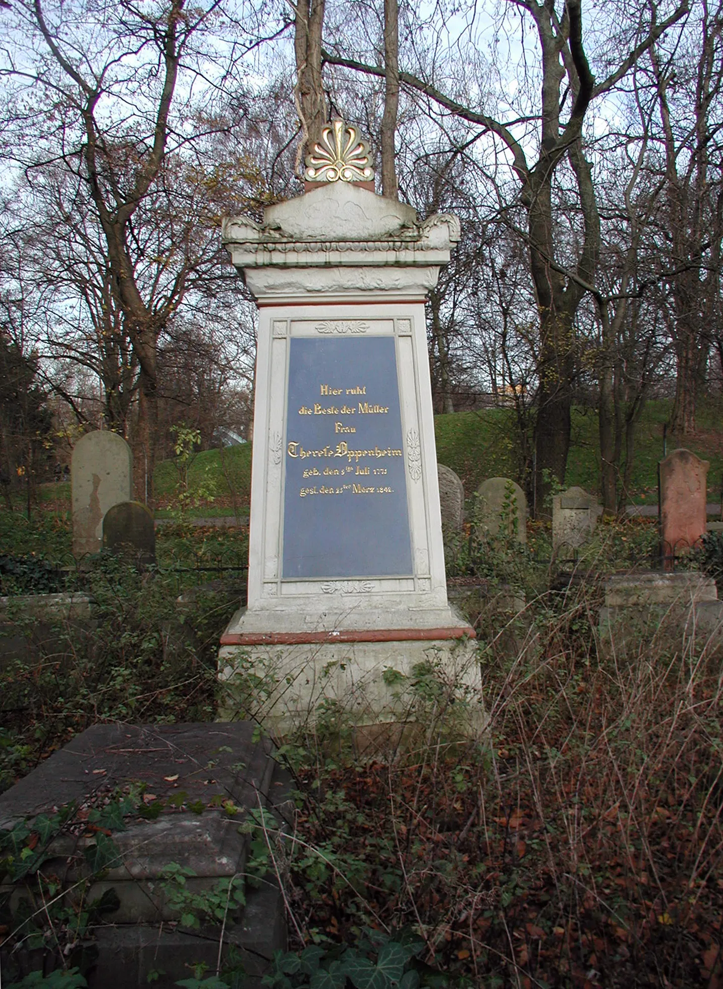 Jüdischer Friedhof Köln-Deutz, Familie Oppenheim