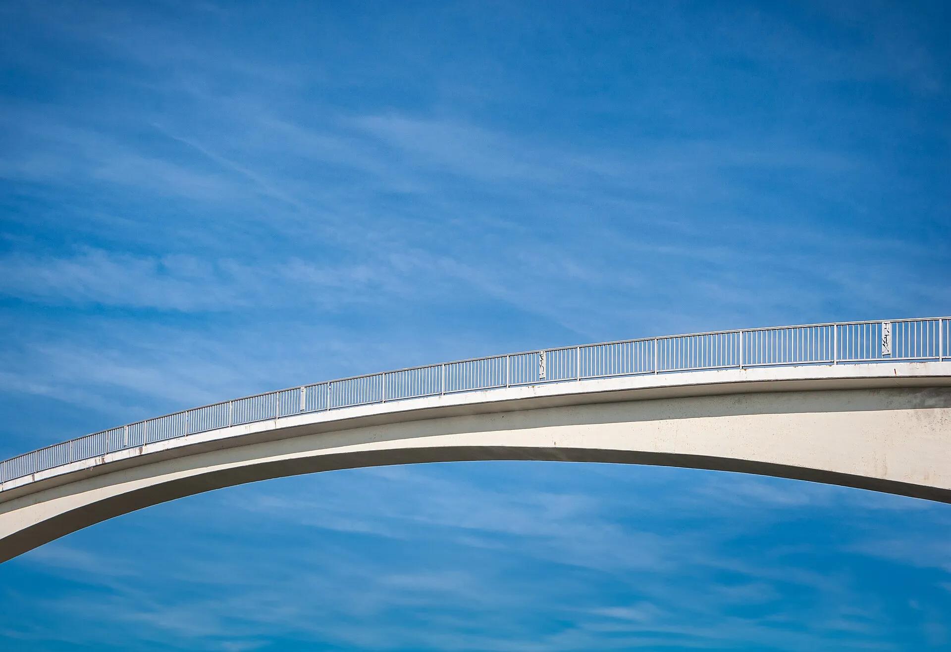 Katzenbuckelbrücke in Köln-Mülheim