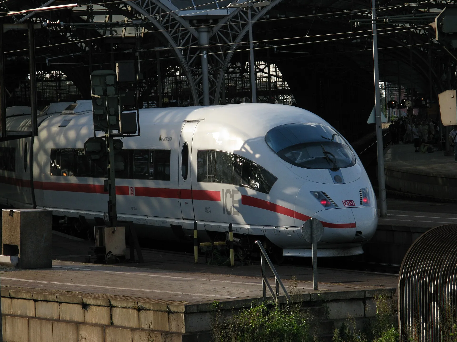 Köln Hauptbahnhof (Main station). 6.8.2008