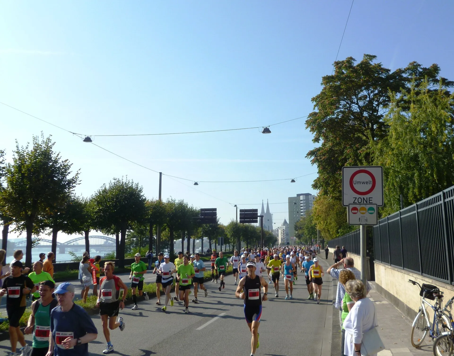 Köln Marathon am 2. Oktober 2011