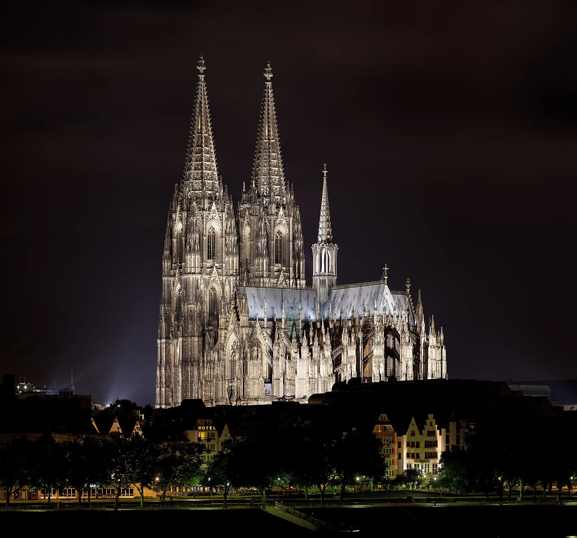 Cathedral in Cologne , Germany .
