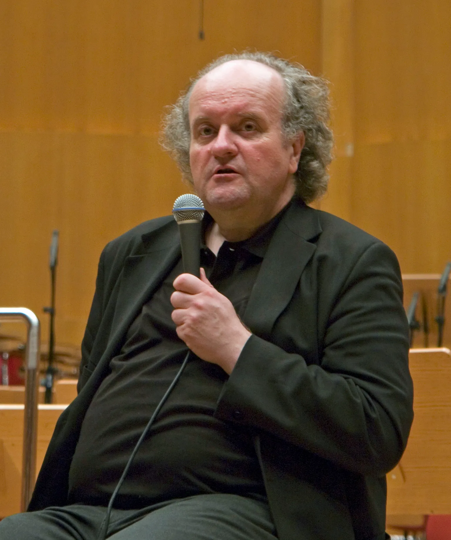 Wolfgang Rihm, Deutscher Komponist (anlässlich der Uraufführung von "Diptychon für Sopran und Orchester", 8. Juni 2007, Philharmonie Köln