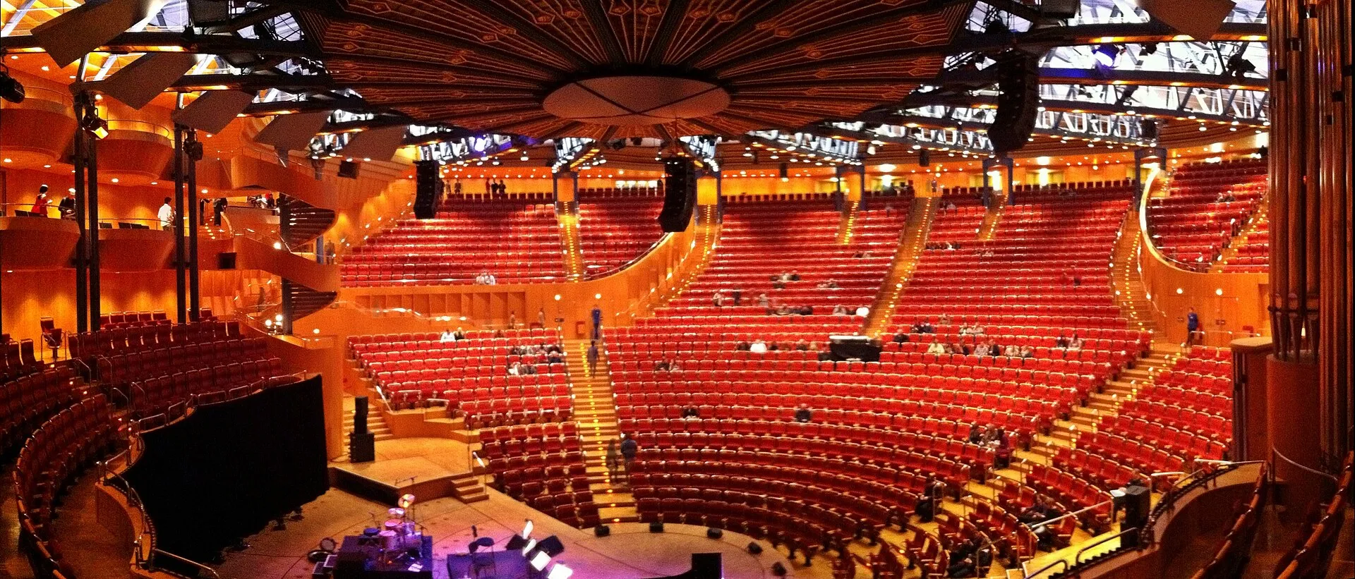 Kölner Philharmonie, concert hall, panorama shot