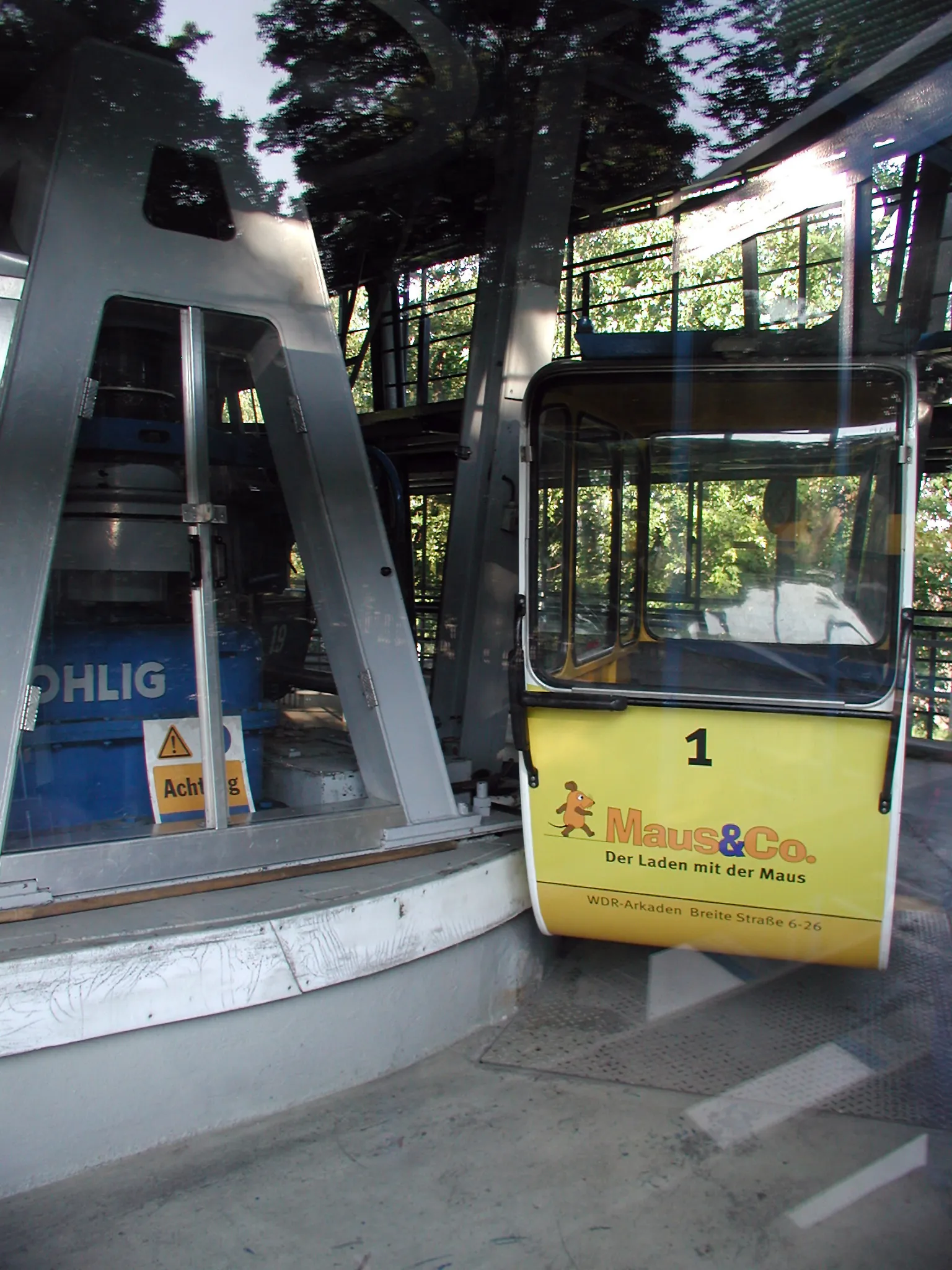 Cologne, "Rheinseilbahn"