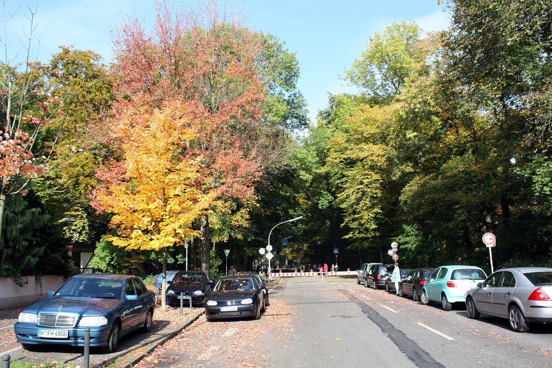 Sperrung der Kitschburger Straße am Wochenende