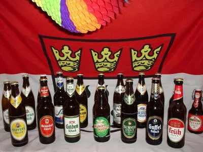 Differend kinds of bottled Kölsch beer