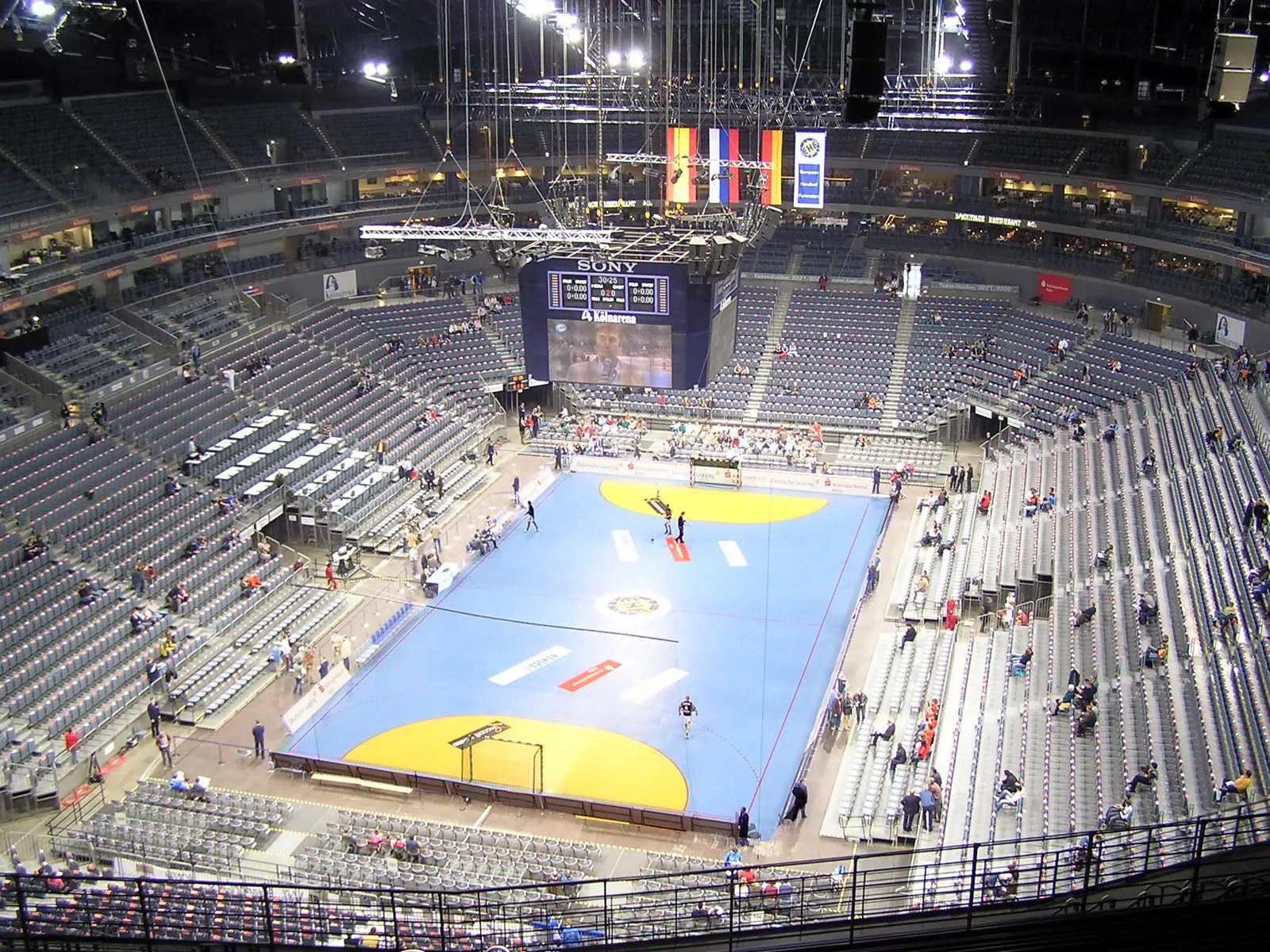 The Kölnarena (Cologne Arena) inside, prior the European Club Championships, in November 25th, 2006.