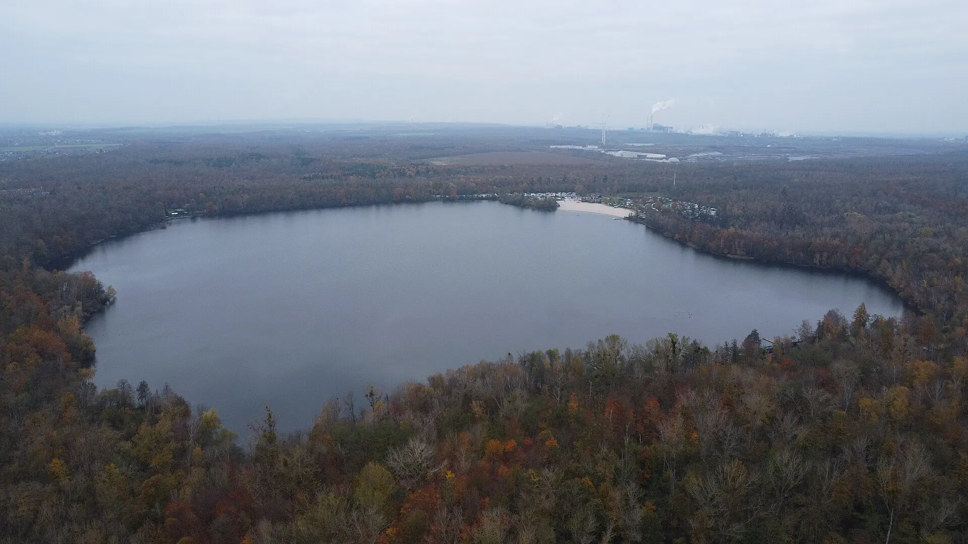 Lake Liblar, the second biggest lake of the Ville