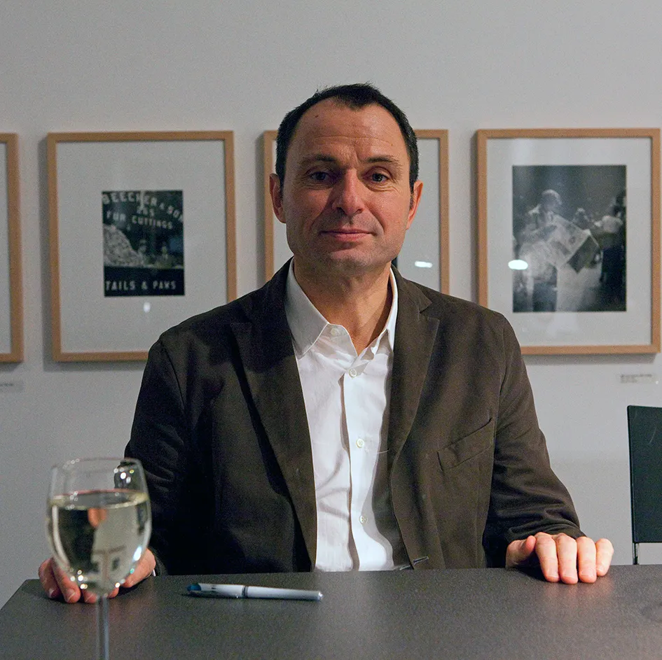 German writer Norbert Gstrein at Literaturhaus Cologne, 2009-02-02